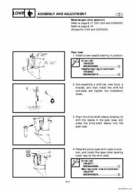 1998 Yamaha 25J, 30D, 25X, 30X outboards Factory Service Manual, Page 97