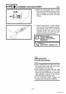 1998 Yamaha 25J, 30D, 25X, 30X outboards Factory Service Manual, Page 99