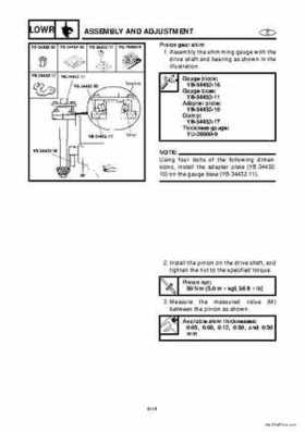 1998 Yamaha 25J, 30D, 25X, 30X outboards Factory Service Manual, Page 100