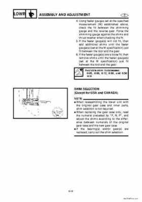 1998 Yamaha 25J, 30D, 25X, 30X outboards Factory Service Manual, Page 104