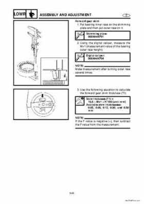 1998 Yamaha 25J, 30D, 25X, 30X outboards Factory Service Manual, Page 106