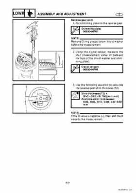 1998 Yamaha 25J, 30D, 25X, 30X outboards Factory Service Manual, Page 107