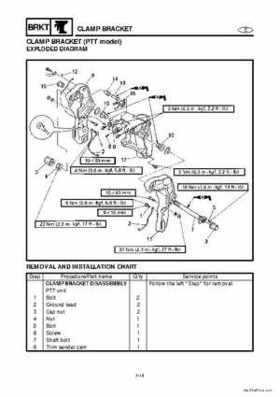 1998 Yamaha 25J, 30D, 25X, 30X outboards Factory Service Manual, Page 128