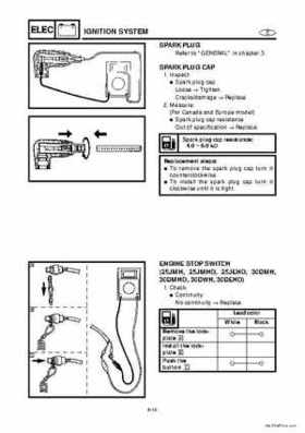 1998 Yamaha 25J, 30D, 25X, 30X outboards Factory Service Manual, Page 163