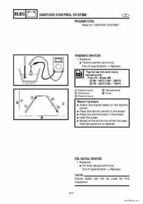1998 Yamaha 25J, 30D, 25X, 30X outboards Factory Service Manual, Page 165