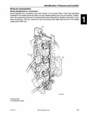 2001-2002 Yamaha 50HP F50Z/T50Z Ouboard 4-stroke engines service manual, Page 9