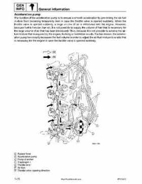 2001-2002 Yamaha 50HP F50Z/T50Z Ouboard 4-stroke engines service manual, Page 18
