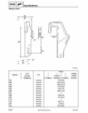 2001-2002 Yamaha 50HP F50Z/T50Z Ouboard 4-stroke engines service manual, Page 67