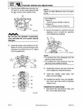 2001-2002 Yamaha 50HP F50Z/T50Z Ouboard 4-stroke engines service manual, Page 83