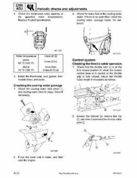 2001-2002 Yamaha 50HP F50Z/T50Z Ouboard 4-stroke engines service manual, Page 85