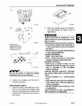 2001-2002 Yamaha 50HP F50Z/T50Z Ouboard 4-stroke engines service manual, Page 92