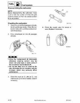 2001-2002 Yamaha 50HP F50Z/T50Z Ouboard 4-stroke engines service manual, Page 113