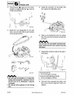 2001-2002 Yamaha 50HP F50Z/T50Z Ouboard 4-stroke engines service manual, Page 154