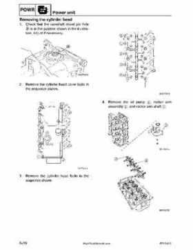 2001-2002 Yamaha 50HP F50Z/T50Z Ouboard 4-stroke engines service manual, Page 160