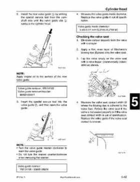 2001-2002 Yamaha 50HP F50Z/T50Z Ouboard 4-stroke engines service manual, Page 163