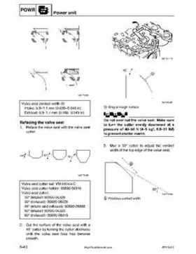 2001-2002 Yamaha 50HP F50Z/T50Z Ouboard 4-stroke engines service manual, Page 164