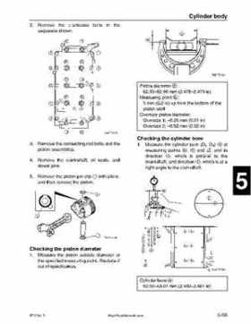 2001-2002 Yamaha 50HP F50Z/T50Z Ouboard 4-stroke engines service manual, Page 177