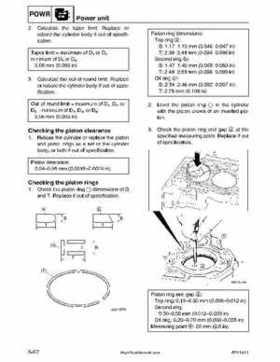 2001-2002 Yamaha 50HP F50Z/T50Z Ouboard 4-stroke engines service manual, Page 178