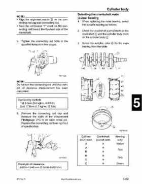 2001-2002 Yamaha 50HP F50Z/T50Z Ouboard 4-stroke engines service manual, Page 183