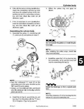 2001-2002 Yamaha 50HP F50Z/T50Z Ouboard 4-stroke engines service manual, Page 185