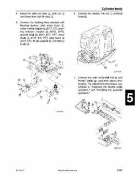 2001-2002 Yamaha 50HP F50Z/T50Z Ouboard 4-stroke engines service manual, Page 189