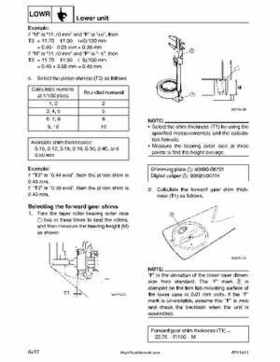 2001-2002 Yamaha 50HP F50Z/T50Z Ouboard 4-stroke engines service manual, Page 227