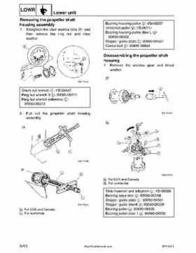 2001-2002 Yamaha 50HP F50Z/T50Z Ouboard 4-stroke engines service manual, Page 241