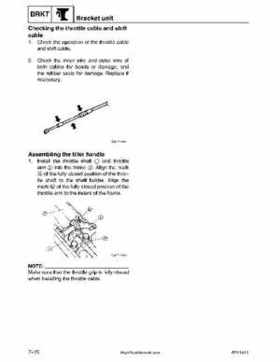 2001-2002 Yamaha 50HP F50Z/T50Z Ouboard 4-stroke engines service manual, Page 283