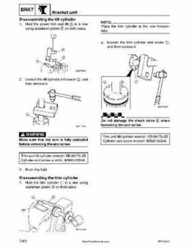 2001-2002 Yamaha 50HP F50Z/T50Z Ouboard 4-stroke engines service manual, Page 328