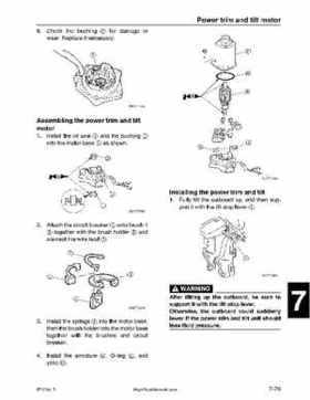 2001-2002 Yamaha 50HP F50Z/T50Z Ouboard 4-stroke engines service manual, Page 341