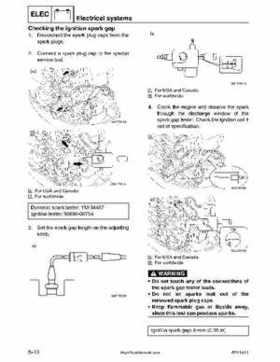 2001-2002 Yamaha 50HP F50Z/T50Z Ouboard 4-stroke engines service manual, Page 359