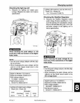 2001-2002 Yamaha 50HP F50Z/T50Z Ouboard 4-stroke engines service manual, Page 372