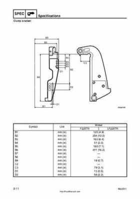 2001 Edition Yamaha F225A and LF225A Outboards Service Manual, Page 48