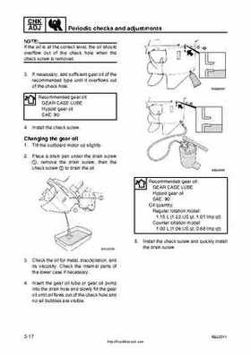 2001 Edition Yamaha F225A and LF225A Outboards Service Manual, Page 70