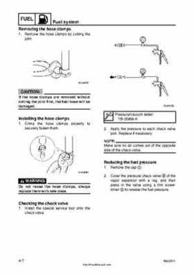 2001 Edition Yamaha F225A and LF225A Outboards Service Manual, Page 82
