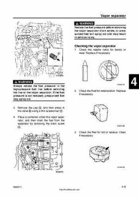 2001 Edition Yamaha F225A and LF225A Outboards Service Manual, Page 83