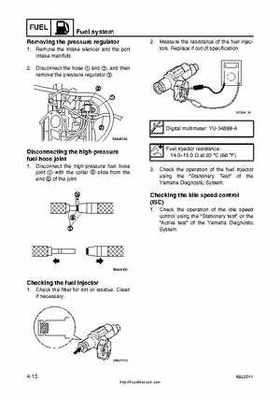 2001 Edition Yamaha F225A and LF225A Outboards Service Manual, Page 90