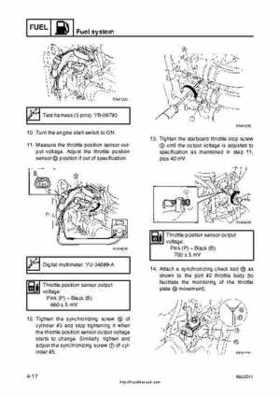 2001 Edition Yamaha F225A and LF225A Outboards Service Manual, Page 92