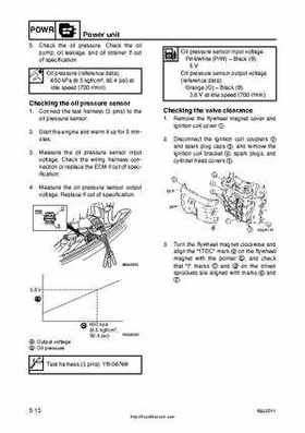 2001 Edition Yamaha F225A and LF225A Outboards Service Manual, Page 112