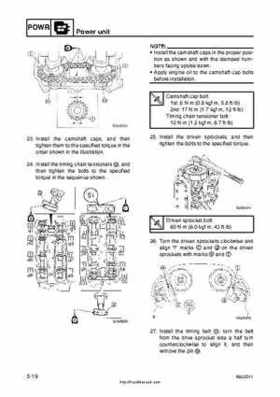 2001 Edition Yamaha F225A and LF225A Outboards Service Manual, Page 116