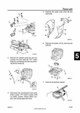 2001 Edition Yamaha F225A and LF225A Outboards Service Manual, Page 121