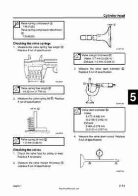 2001 Edition Yamaha F225A and LF225A Outboards Service Manual, Page 131