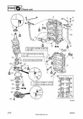 2001 Edition Yamaha F225A and LF225A Outboards Service Manual, Page 142