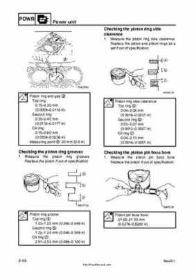2001 Edition Yamaha F225A and LF225A Outboards Service Manual, Page 146