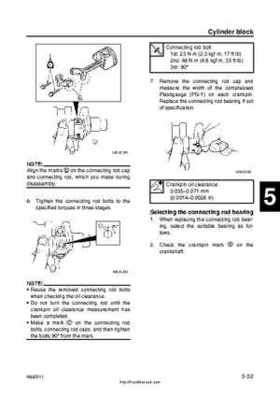 2001 Edition Yamaha F225A and LF225A Outboards Service Manual, Page 149