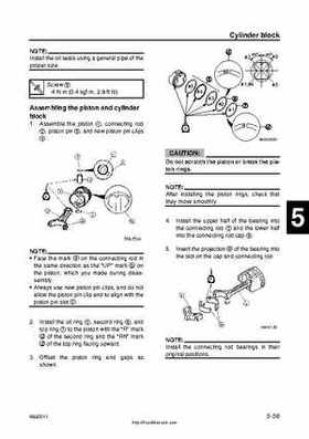 2001 Edition Yamaha F225A and LF225A Outboards Service Manual, Page 153