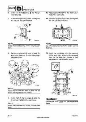 2001 Edition Yamaha F225A and LF225A Outboards Service Manual, Page 154