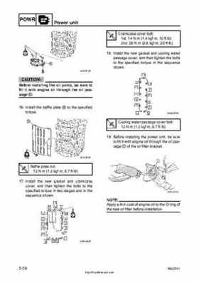 2001 Edition Yamaha F225A and LF225A Outboards Service Manual, Page 156