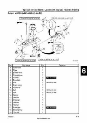 2001 Edition Yamaha F225A and LF225A Outboards Service Manual, Page 165