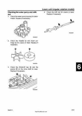 2001 Edition Yamaha F225A and LF225A Outboards Service Manual, Page 169